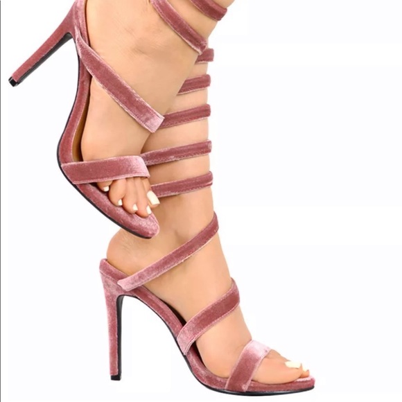 tru love Shoes - 🔥Sale 🔥 Mauve Open toe Sandal Heels
